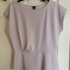 Lavender Peplum Top